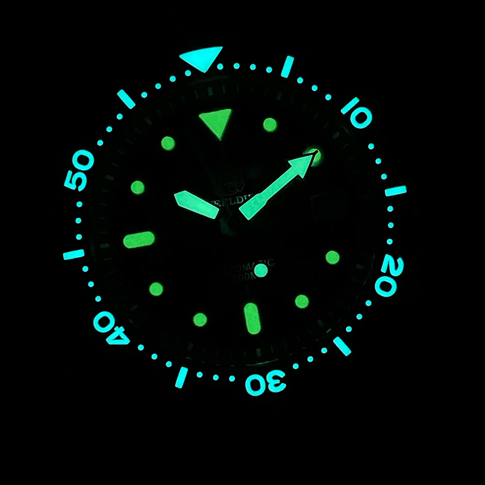 SD1996 Men'S Watch Dive Watch Automatic Mechanical Men'S Watch NH35 Bracelet 41Mm Diver Watch Men Watches