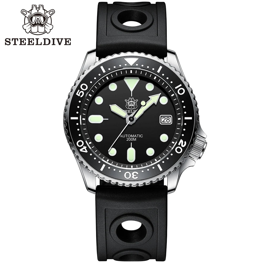 SD1996 Men'S Watch Dive Watch Automatic Mechanical Men'S Watch NH35 Bracelet 41Mm Diver Watch Men Watches