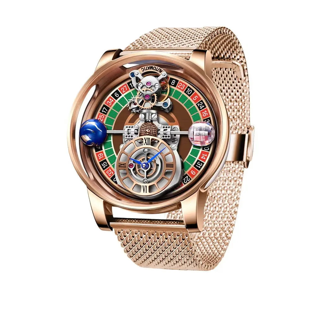 Men'S Gambling Dish Watch Business Watch Men'S Watch Sapphire Glass Quartz Watch Top Luxury Watch Men'S Waterproof Watch
