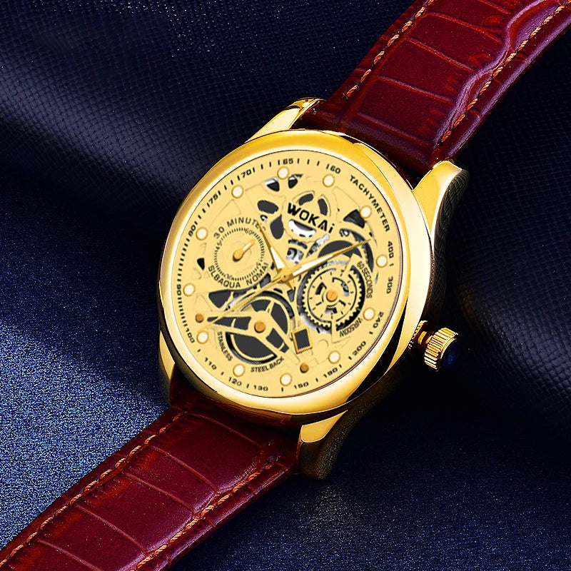 New 2025 Voke Business Watch Quartz Sports Watch Leisure Belt Men'S Watch Men'S Watch