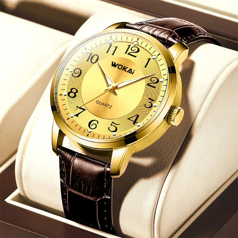 New 2025 Voke Business Watch Quartz Sports Watch Leisure Belt Men'S Watch Men'S Watch