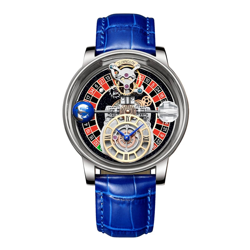 Men'S Gambling Dish Watch Business Watch Men'S Watch Sapphire Glass Quartz Watch Top Luxury Watch Men'S Waterproof Watch