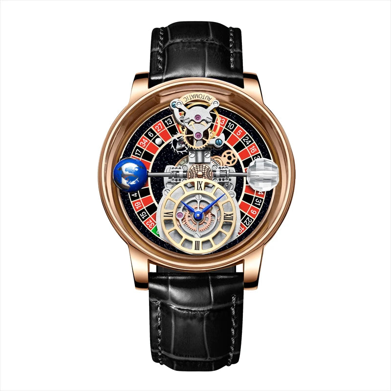 Men'S Gambling Dish Watch Business Watch Men'S Watch Sapphire Glass Quartz Watch Top Luxury Watch Men'S Waterproof Watch
